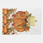 Thanksgiving keukenhanddoek (Horizontaal)
