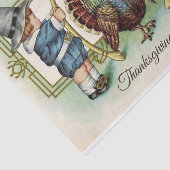  Thanksgiving kinderen en Turkije Tissuepapier (Detail)