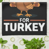 Thanksgiving - Kinderen zullen handelsbemiddeling  Theedoek (Gevouwen)