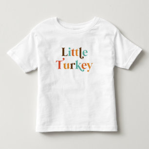 Thanksgiving Kleine Kalkoen Shirt
