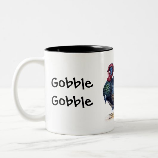 Thanksgiving Koffiebeker Mok Turkije (Links)