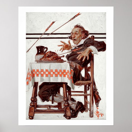 Thanksgiving  kunst Poster (Voorkant)