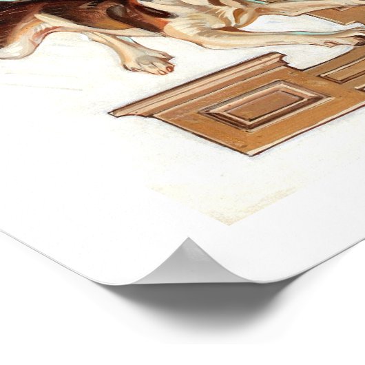 Thanksgiving  kunst Poster (Hoek)