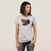 Thanksgiving Ladybug Pelgrim T-shirt (Voorkant volledig)