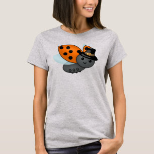 Thanksgiving Ladybug Pelgrim T-shirt