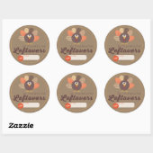 Thanksgiving Leftover Label Stickers (Vel)