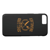 Thanksgiving Leftovers Are For Quitters Day Funny Case-Mate iPhone Case (Achterkant (Horizontaal))