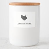 Thanksgiving Leftovers Stickers Friendsgiving (Voorkant)