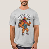 Thanksgiving Leg Day Basic T-Shirt (Devant)