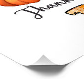 Thanksgiving Leraar Perfect Poster (Hoek)