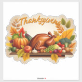 Thanksgiving logo sticker (Vel)