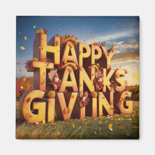 Thanksgiving Magneet