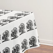 Thanksgiving MAJESTISCHE TURKIJE tafelkleed (Voorbeeld)