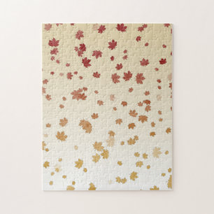 Thanksgiving Maple Leaves Legpuzzel