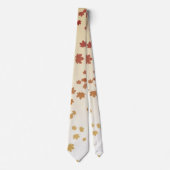 Thanksgiving Maple Leaves Stropdas (Voorkant)