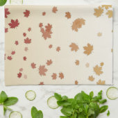 Thanksgiving Maple Leaves Theedoek (Gevouwen)