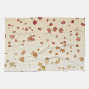 Thanksgiving Maple Leaves Theedoek