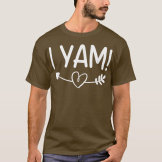 Thanksgiving Matching Couples Ze is mijn zoete aar T-shirt
