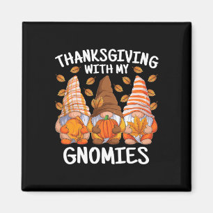 Thanksgiving met mijn kabouters Herfst Gnome herfs Magneet