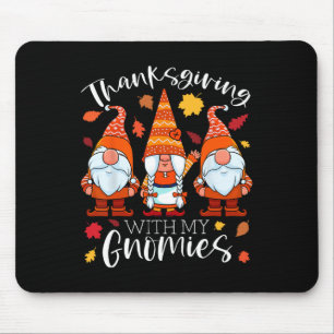 Thanksgiving met mijn najaarsgnomen Herfst gnomen Muismat