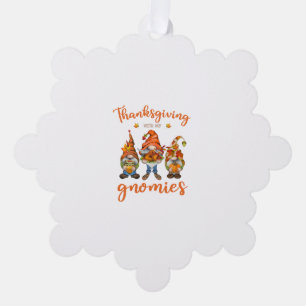 Thanksgiving met mijn najaarsgnomen turkije ornament kaart