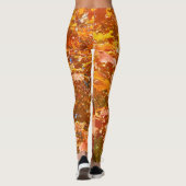 Thanksgiving met valbladeren leggings (Achterkant)