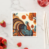 Thanksgiving Midden-eeuws modern servet (Insitu)