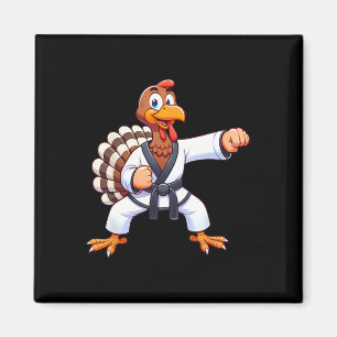 Thanksgiving MMA Kickboksen Judo Karate Turkije Ki Magneet