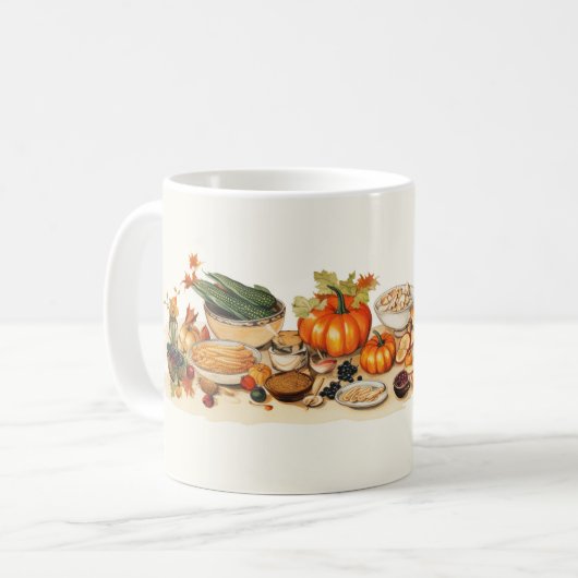 Thanksgiving Moderne 11 Mug (Devant gauche)