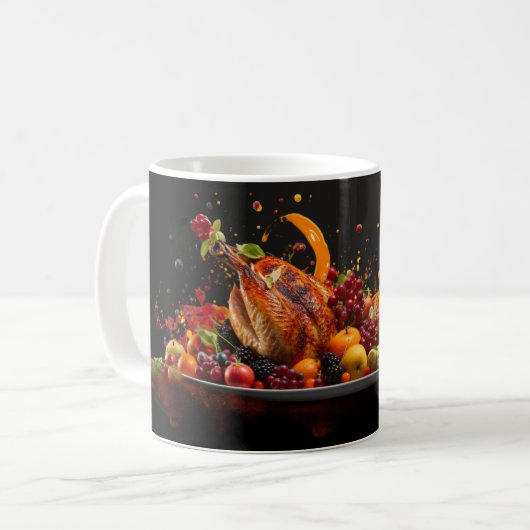 Thanksgiving Moderne 13 Mug (Devant gauche)