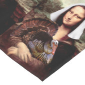 Thanksgiving Mona Lisa Pilgrim Korte Tafelloper (Hoek)