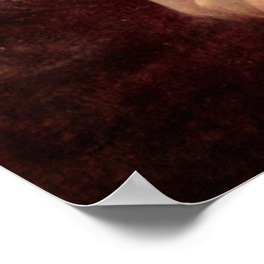 Thanksgiving Mona Lisa Pilgrim Poster (Hoek)