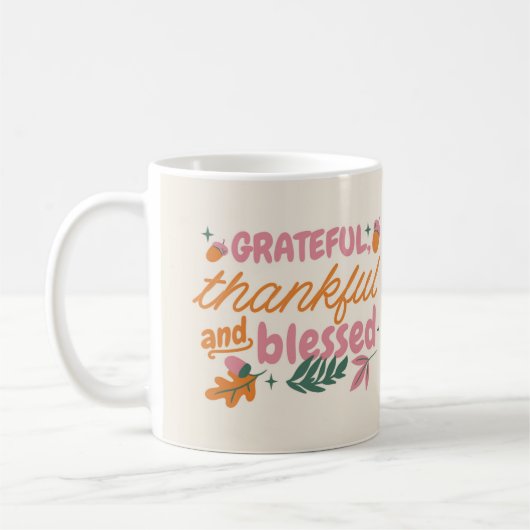 Thanksgiving Mug (Gauche)