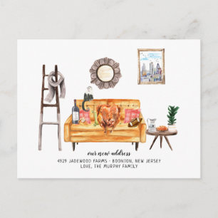 Thanksgiving najaar Turkije - aankondiging Briefkaart