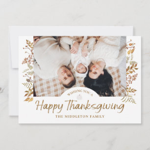 Thanksgiving najaar veiling verlaat feestdag feestdagenkaart
