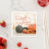 Thanksgiving Napkins Servet (Insitu)