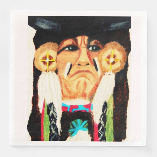 THANKSGIVING NATIVE AMERICAN SERVET (Voorkant)