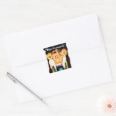 THANKSGIVING NATIVE AMERICAN VIERKANTE STICKER (Envelop)