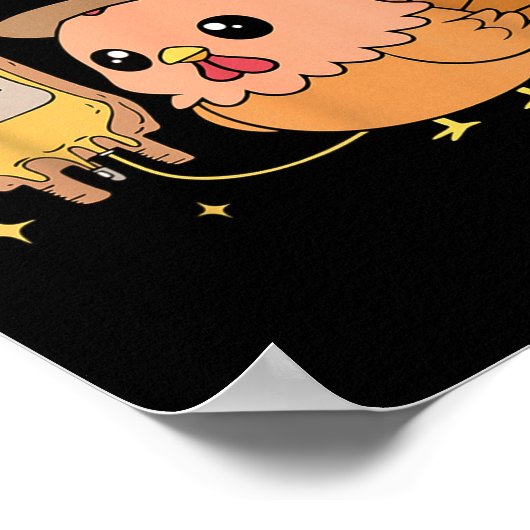 Thanksgiving Nurse Code Gobble Funny Turkey Rn Cna Poster (Hoek)