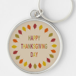 Thanksgiving Oak Leaves Sleutelhanger