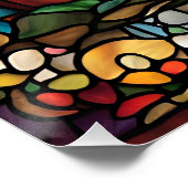 Thanksgiving oogst, Glas in lood, Perfect Poster (Hoek)