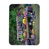 Thanksgiving op de Park Bench Magneet (Verticaal)