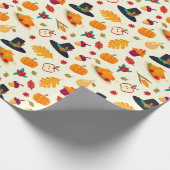 Thanksgiving-opvulpapier Cadeaupapier (Hoek)