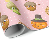 Thanksgiving-opvulpapier Cadeaupapier (Rol Hoek)