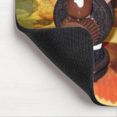Thanksgiving Oreo Turkey Mousepad Muismat (Hoek)
