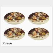  Thanksgiving Ovale Sticker (Vel)