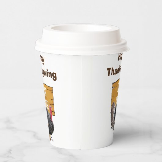 Thanksgiving papier beker (Rechts)