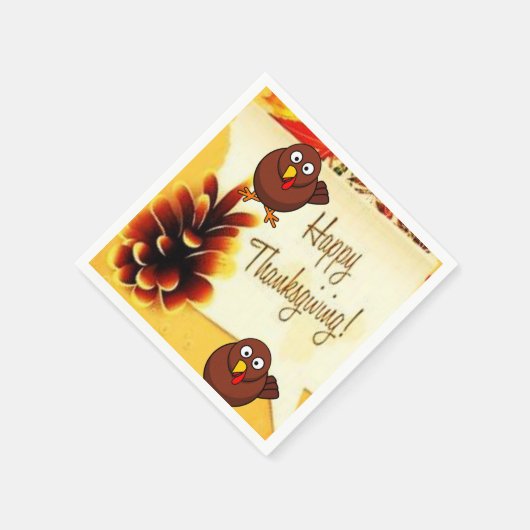 Thanksgiving Papier-luiers Servet (Hoek)