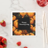 Thanksgiving Papier Napkins Servet (Insitu)