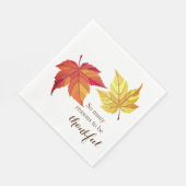 Thanksgiving Papier Napkins Servet (Hoek)
